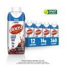 (2 pack) BOOST Plus Nutritional Drink Protein Shakes, Rich Chocolate, 8 fl oz, 12 Pack