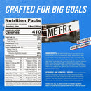 (3 pack) MET-Rx Big 100 High Protein Meal Replacement Bars, Super Cookie Crunch, 32g Protein, 3.52 oz, 4 Count