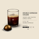 Nespresso Capsules Vertuo, Double Espresso Chiaro, Medium Roast Espresso Coffee, 30 - Count Coffee pods