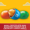 M&M'S Peanut Milk Chocolate Full Size Bulk Candy - 1.74oz/48ct