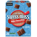 Swiss Miss Milk Chocolate Hot Cocoa, K-Cup Pods, 22 Count