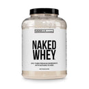 Naked Whey Chocolate Protein Powder - Only 3 Ingredients - Grass Fed Whey Protein Powder, No GMO, No Soy, and Gluten Free - 24 Servings